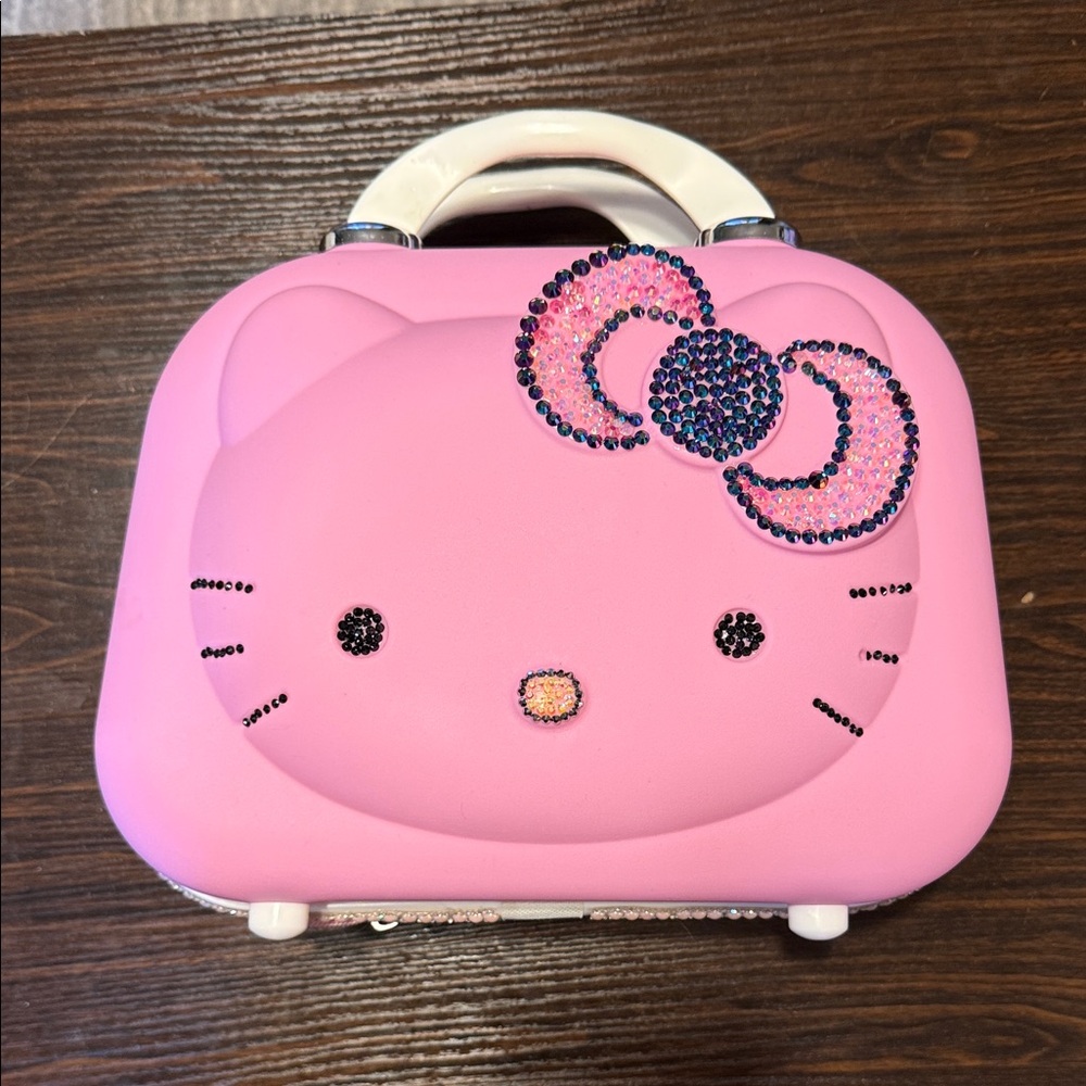 Hello Kitty Pink Case with Rhinestone Bow Accent